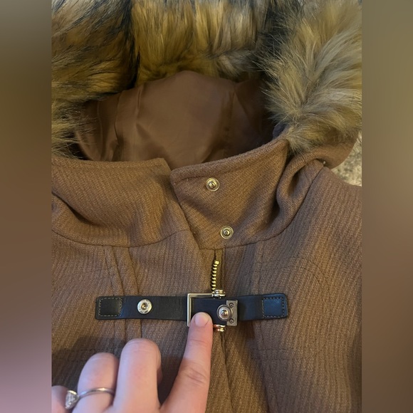 EUC COLE HAAN SIGNATURE WOOL COAT SZ 10! - Picture 3 of 11